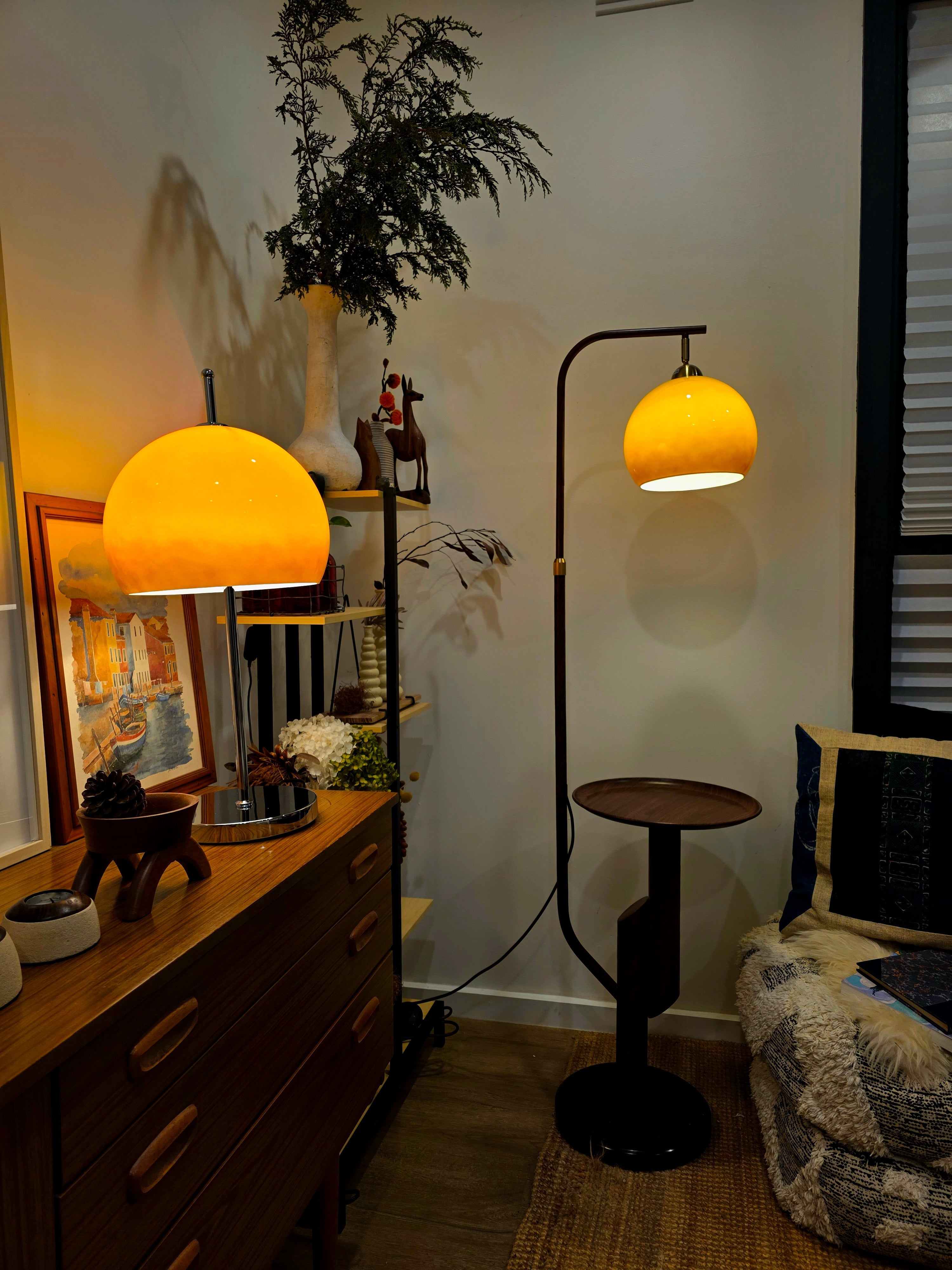 Carla & Olivia Lamp Set Bauhaus Modern Lighting with Functional Elegance
