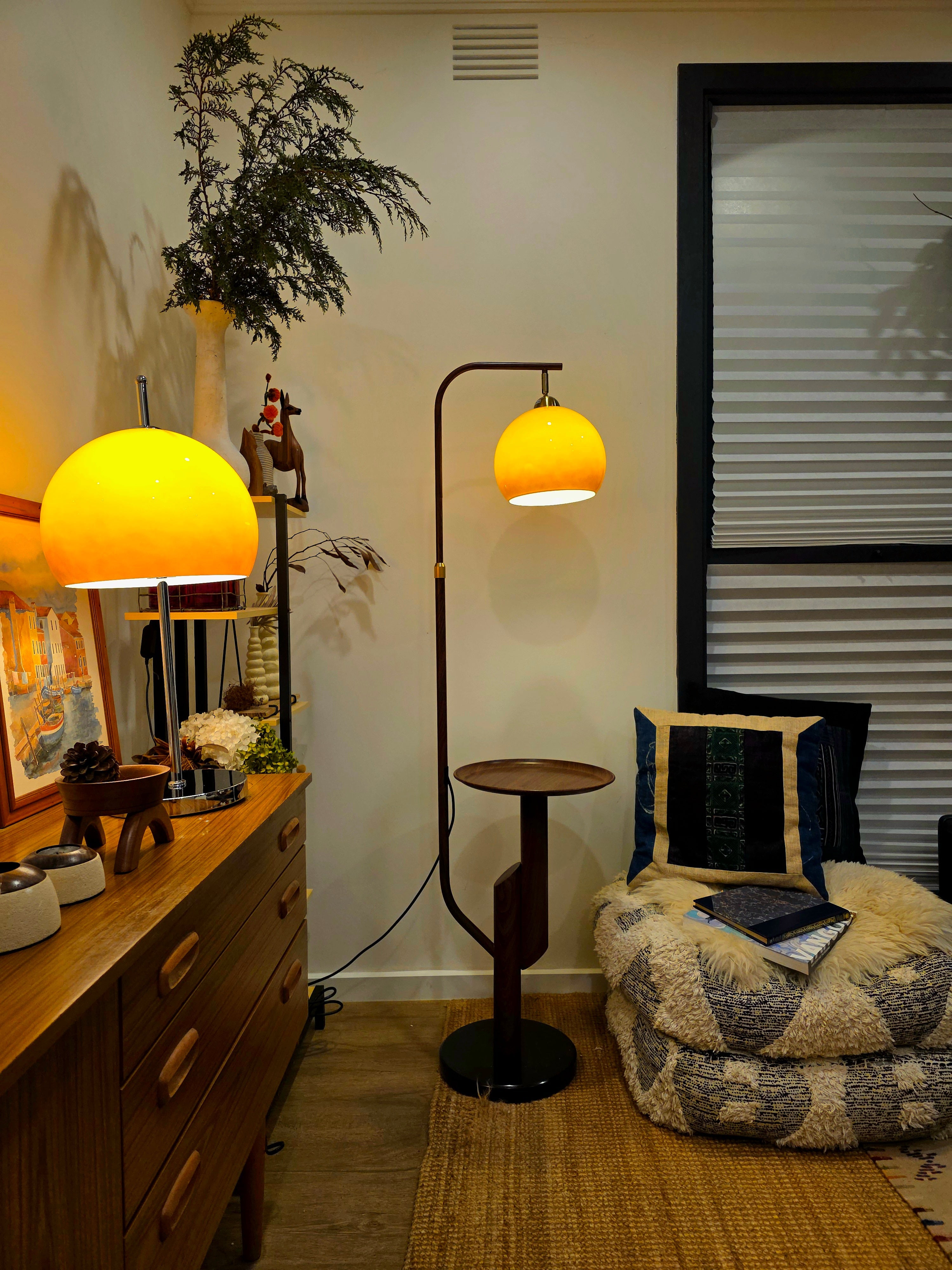 Carla & Olivia Lamp Set Bauhaus Modern Lighting with Functional Elegance