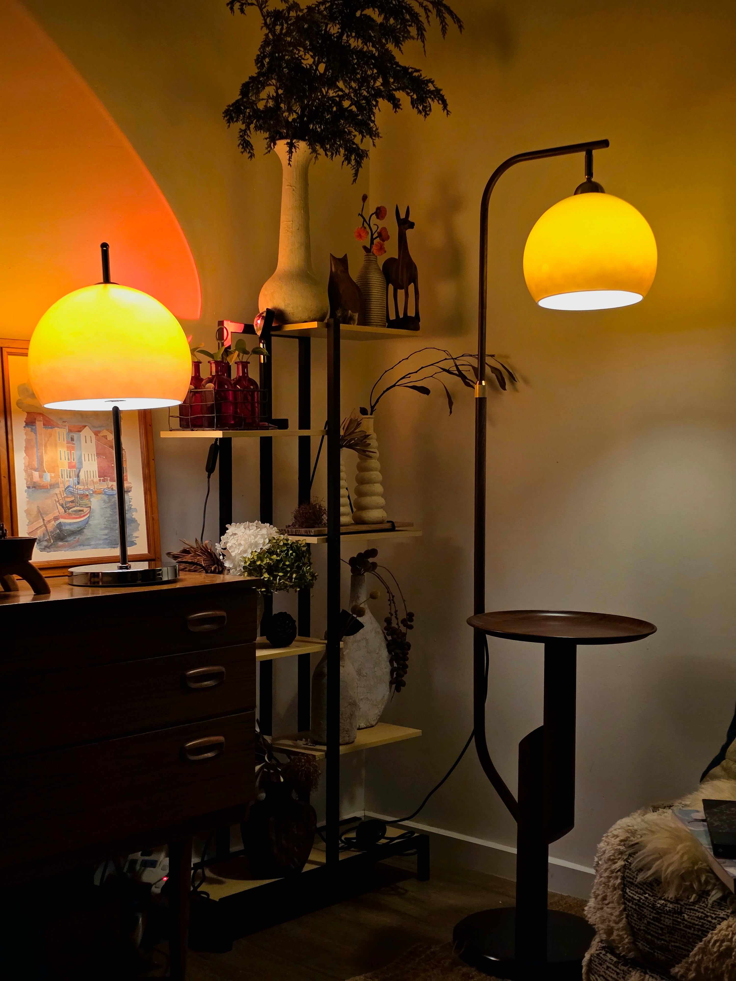 Carla & Olivia Lamp Set Bauhaus Modern Lighting with Functional Elegance