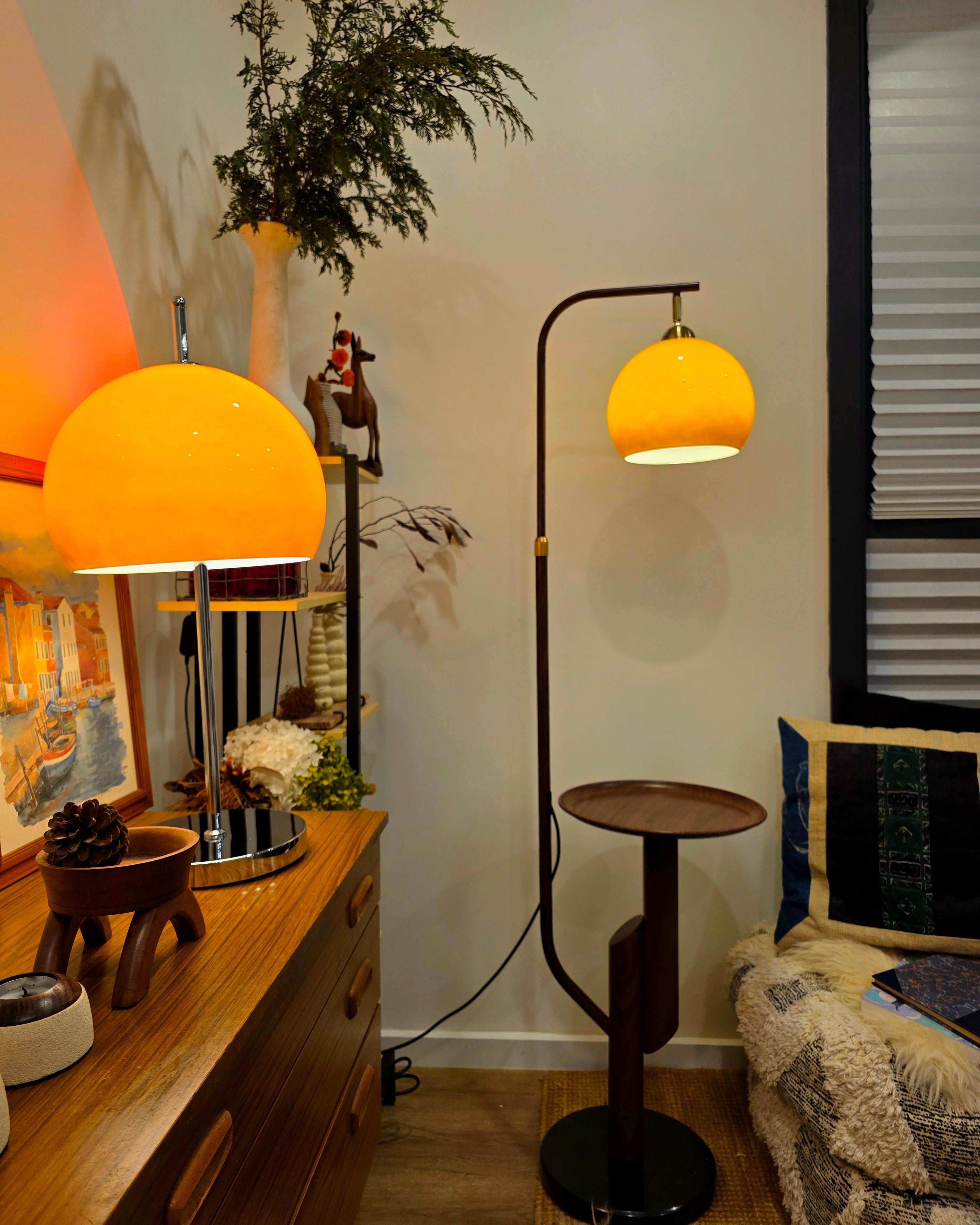 Carla & Olivia Lamp Set Bauhaus Modern Lighting with Functional Elegance