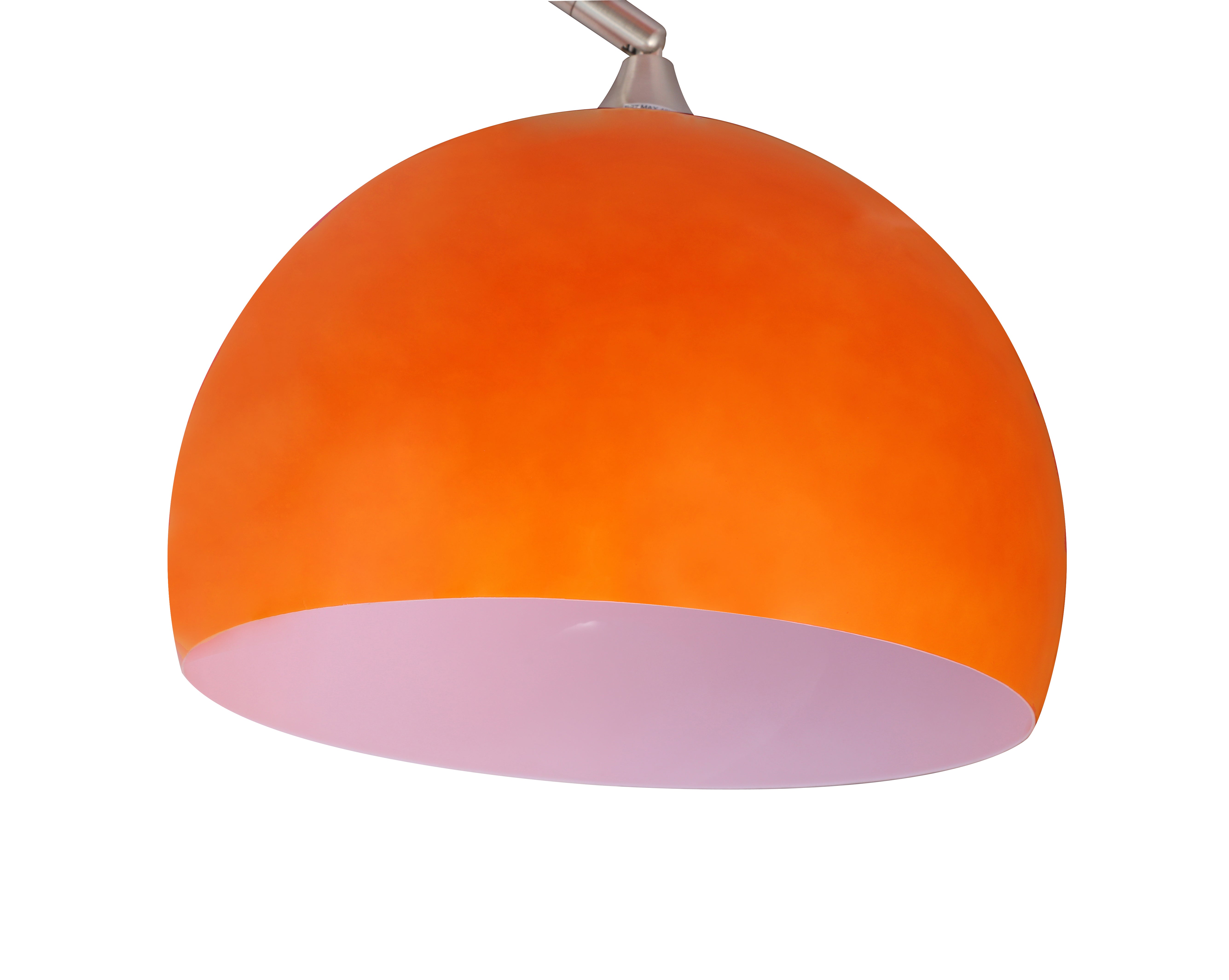 Sneedville Arched Floor Lamp – Chrome Arc with Marble Base