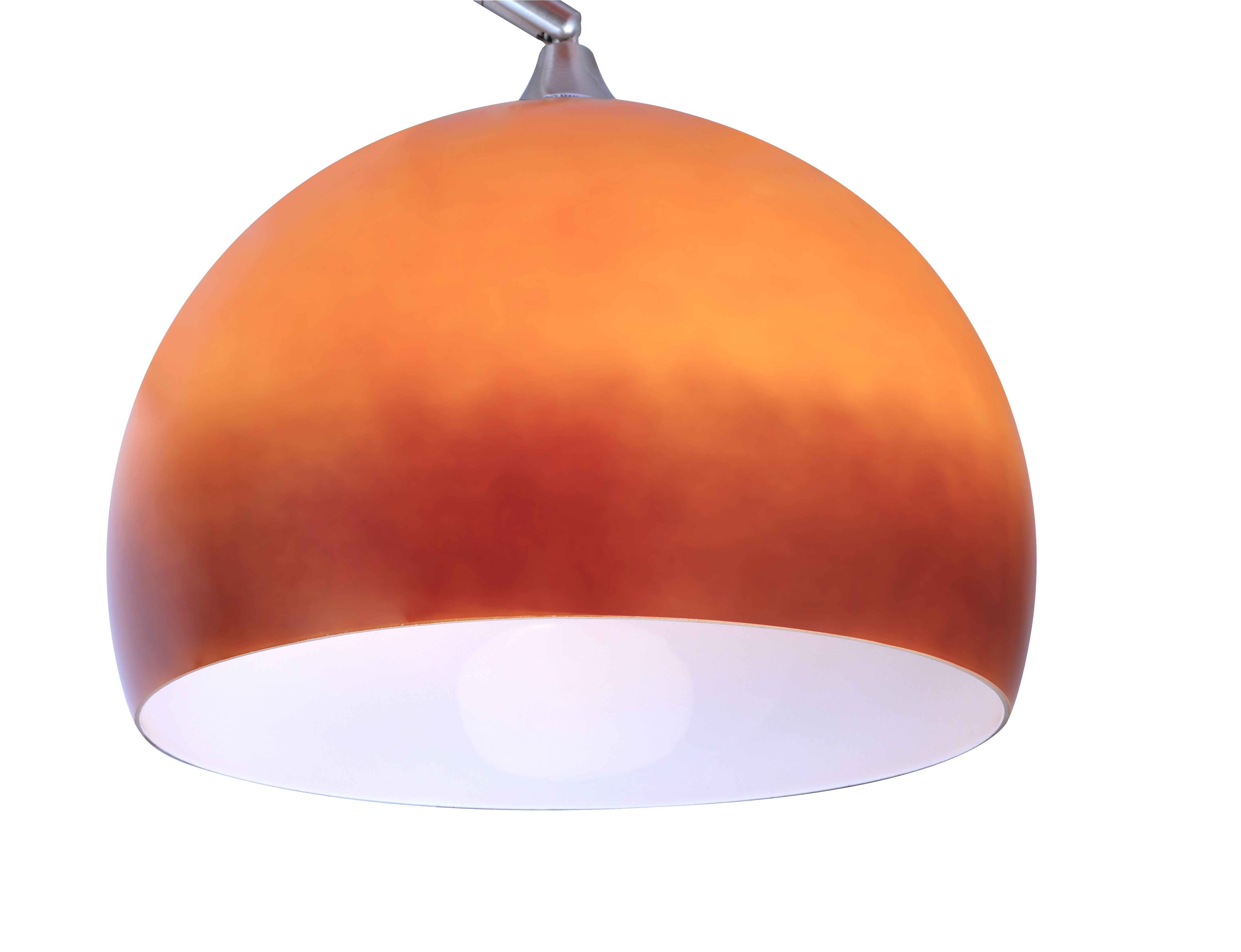 Sneedville Arched Floor Lamp – Chrome Arc with Marble Base