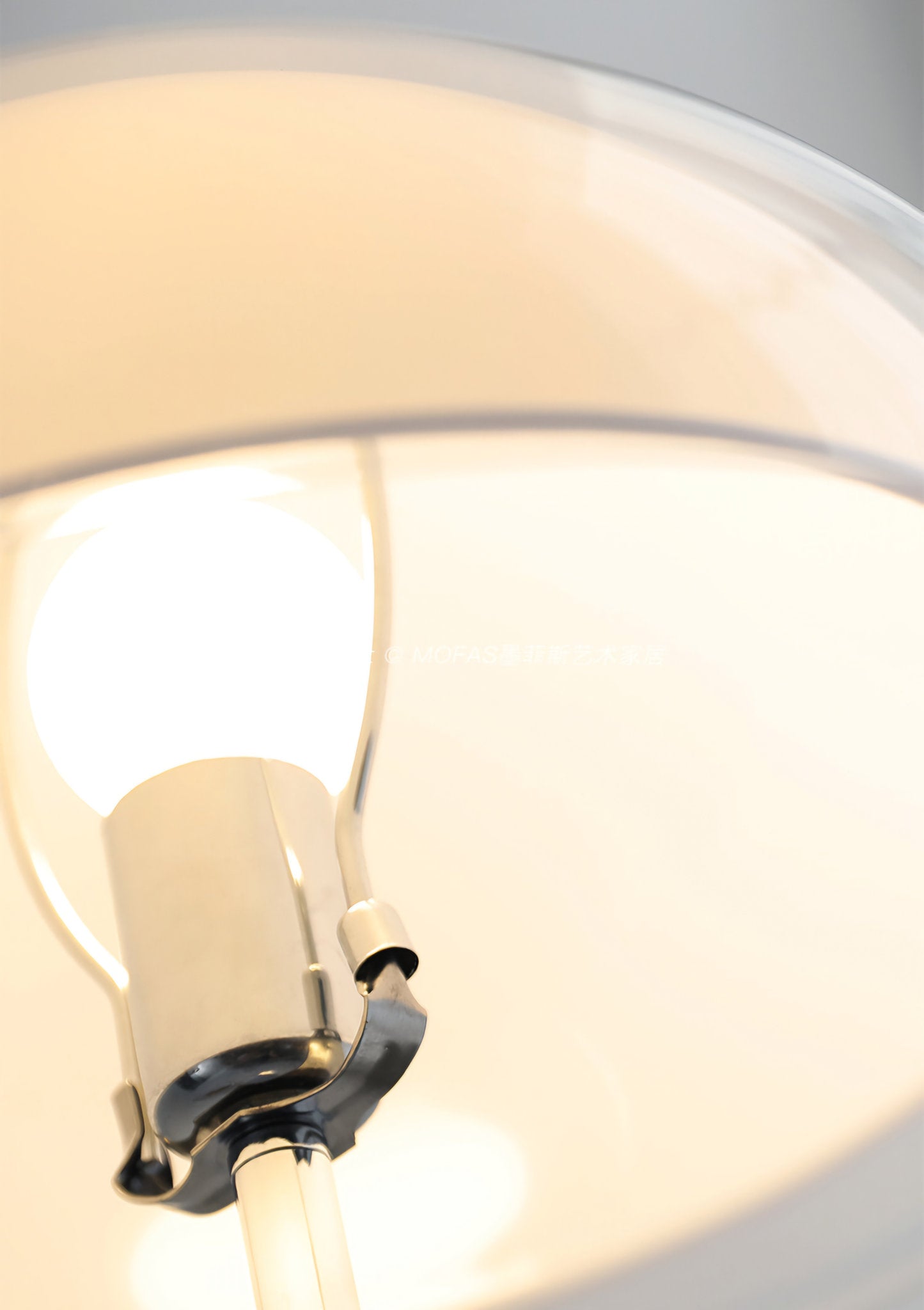 Coby Double-Mushroom Floor Lamp – Orange