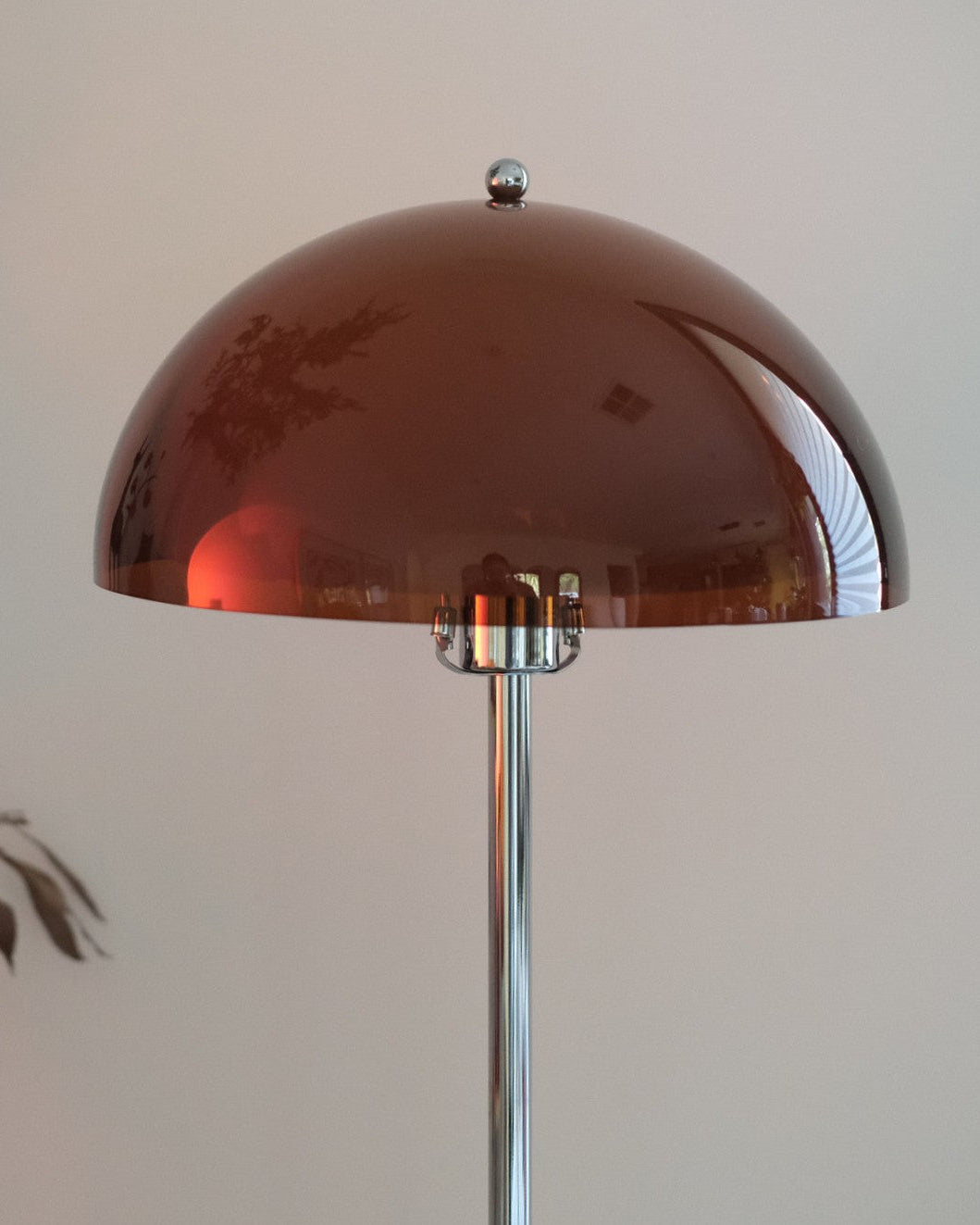 Coby Double-Mushroom Floor Lamp – Orange