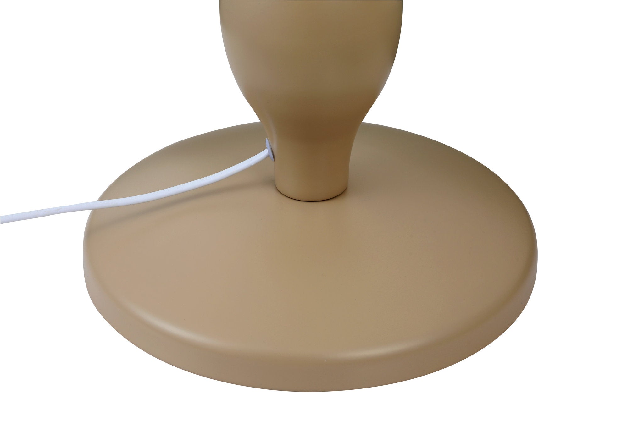 Dori Wavy Mushroom Floor Lamp – Mocha Retro Statement Lighting