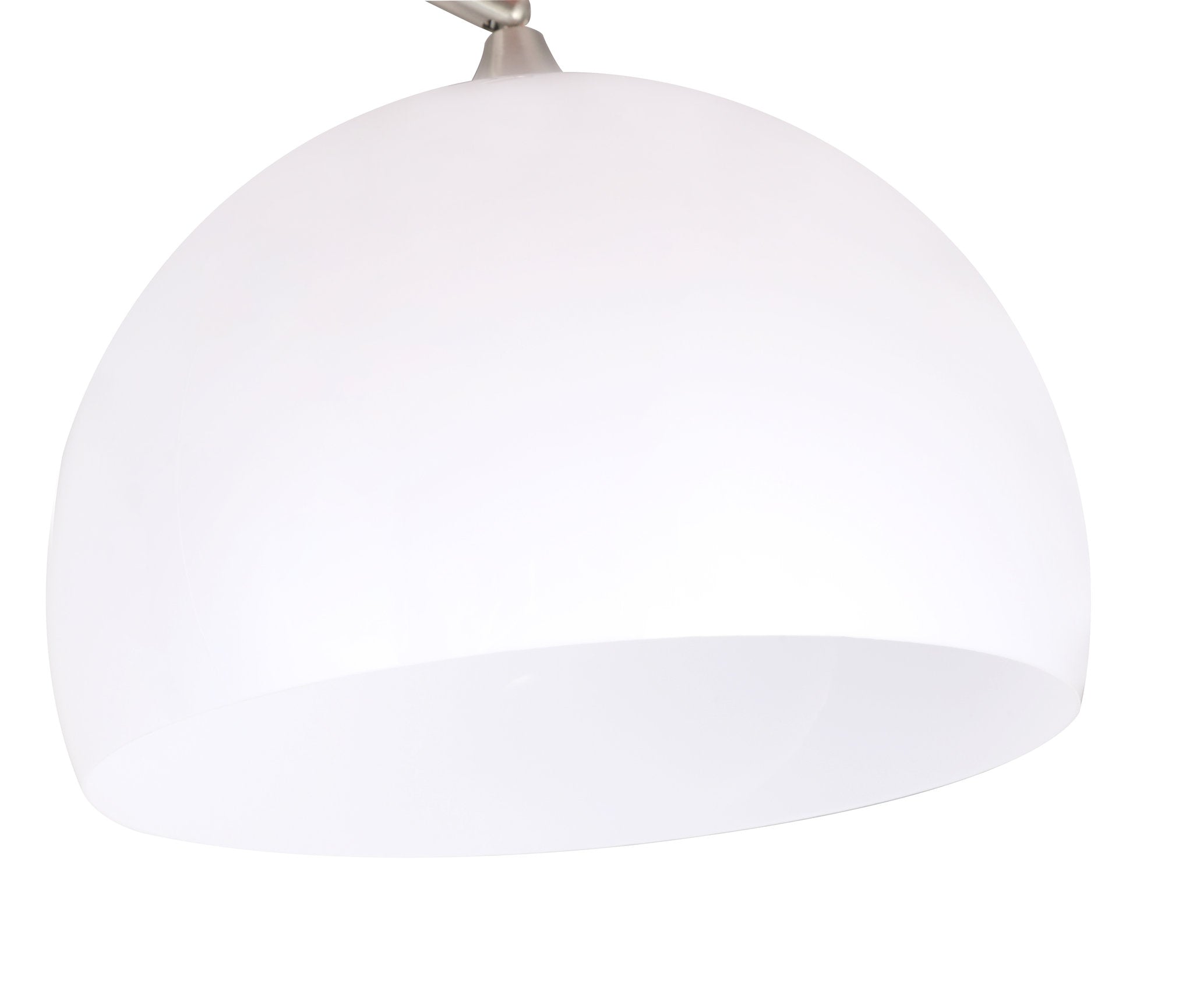 Sneedville Arched Floor Lamp – Chrome Arc with Marble Base