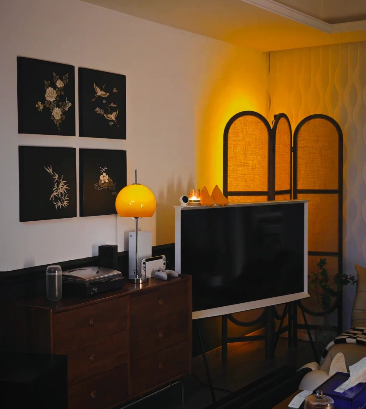 Olivia Mushroom Bauhaus Table Lamp