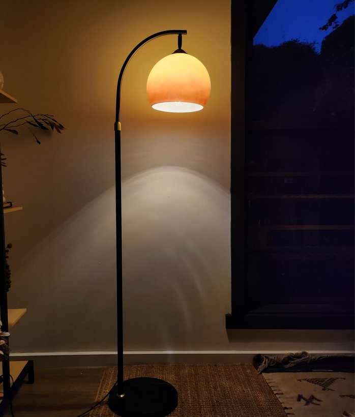 Bella Arc Bauhaus Floor Lamp– Adjustable Statement Lighting
