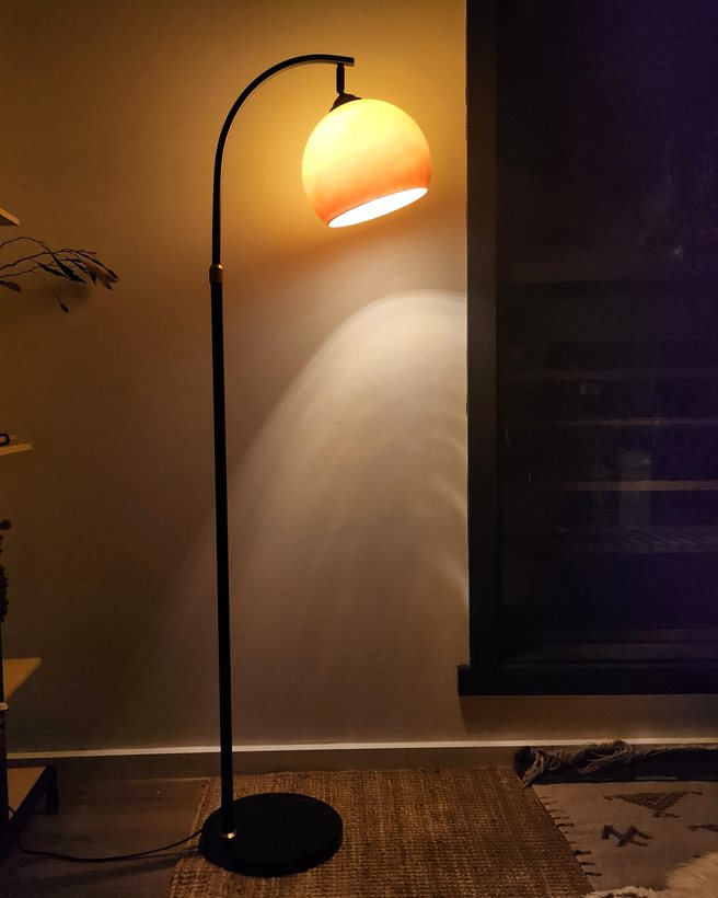Bella Arc Bauhaus Floor Lamp– Adjustable Statement Lighting
